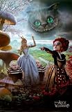 Alice in Wonderland - Triptych - 3 Group Wall Poster Poster Print, 22x34