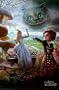 Alice in Wonderland - Triptych - 3 Group Wall Poster Poster Print, 22x34