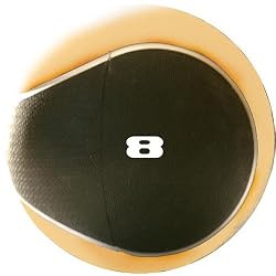 Cap Barbell Medicine Ball (Yellow, 8lb)