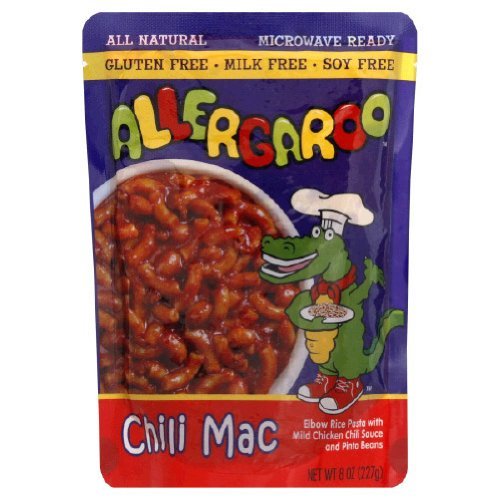 Allergaroo Chili Mac, 8-Ounce Pouches (Pack of 6)