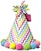 Mud Pie Baby-Girls Newborn I Am One Party Hat, Pink, One Size