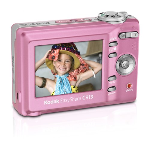 Kodak Easyshare C913 9.2 MP Digital Camera with 3xOptical Zoom (Pink)