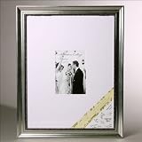Keepsake Signature Guest Book - Silver Frame