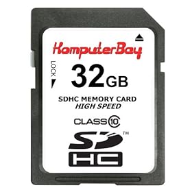 KomputerBay 32GB Class 10 SDHC Ultra High Speed Memory Card Read 20MB/s Write 15MB/s