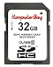 from KOMPUTERBAY KomputerBay 32GB Class 10 SDHC Ultra High Speed Memory Card Read 20MB/s Write 15MB/s