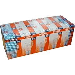OSRAM Gl�hlampe klar 60W 10 St�ck VPE: 10 St�ck
