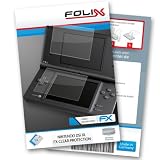 FoliX FX-CLEAR screen protector for Nintendo DSi XL / DSiXL NDSiXL NDSi-XL - Ultra clear screen protection!