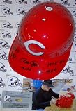 Pete Rose Autographed/Hand Signed Cincinnati Reds Full Size Authentic Batting Helmet