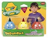 Crayola 3 Ct Washable Tadoodles Crayon Buddies