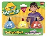 Crayola 3 Ct Washable Tadoodles Crayon Buddies