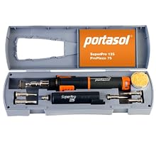 Portasol 010589330 Super Pro 125-Watt Heat Tool Kit with 7 Tips