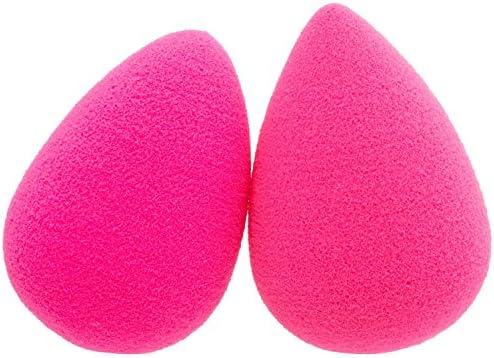 2 Rose Red Beauty Blender Egg Teardrop Shape Leaves Professional Airbrush Look Fast Shipping From USA