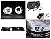 Spec-D Tuning for Acura Integra Chrome Halo Led Projector Headlights, Chrome Bumper Lights