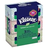 KleenexLotionFacialTissues,Regular,360-Count(Packof12)