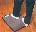 Bird-X CT 18"W x 19"D x 1/2"H Foot Warmer - Cozy Toes - Gray