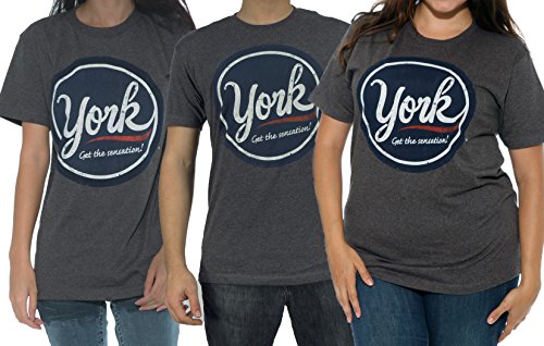 York Peppermint Patty Scratch & Sniff Mint Distressed Look T-Shirt