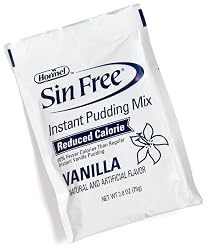 Hormel Sin Free Instant Vanilla Pudding, 2.8-Ounce Packages (Pack of 12)