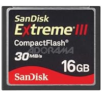 SanDisk SDCFX3-016G-A31 16GB Extreme III CF Card