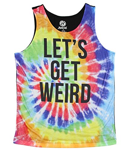 Lets Get Weird Graphic Tank Top - Large