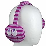 ガールズイヤーマフラー[Pianissimo]女の子|子供|女児 Freeサイズ スネーク-パープル