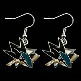 San Jose Sharks - NHL Team Logo Dangler Earrings