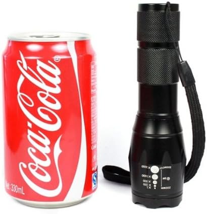 Doinshop Fashion Black Outdoor Living New Sacredfire Nf-930 Xml-t6 Zoomable Cree LED 1600lm Flashlight Torch 3 Models