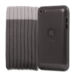 KOLAY� Silikon H�lle Case Schutzh�lle in Schwarz & Schutzsocke f�r den neuen Apple iPod touch 4G (4. Generation 8GB 32GB 64GB)