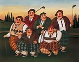 Golf Club - Artist: Tc Chiu - Art Print Poster Size: 28.00 by 22.00 inches