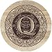 THIRSTYSTONE COASTER SET * MONOGRAMS * Q