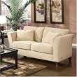 Park Place Love Seat By Coaster Furniture With Silver Shipping