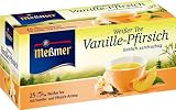 Meßmer Weißer Tee Vanille-Pfirsich 25 x 1,40 g, 2er Pack (2 x 35 g Packung)