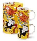 Dunoon Wacky Stackers Snakes and Ladders Set of Mugs  from Dunoon