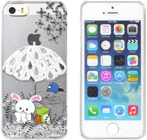 Mofy of rabbit iPhone 5s / 5 dedicated Applus up Las hard clear case parasol From Japan New