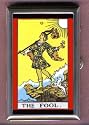 THE FOOL TAROT CARD, COIN GUITAR PICK PILL BOX