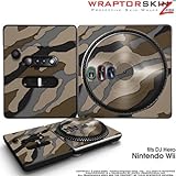 DJ Hero Skin Camouflage Brown fits Nintendo Wii DJ Heros (DJ HERO NOT INCLU ....