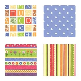 Die Cuts with a View PS005020 48-Sheet Stack of 12-by-12 Inch Cardstock, Nana's Kids