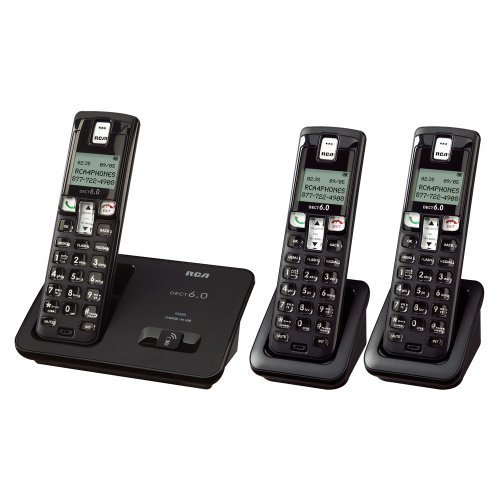 RCA 21013BKGA BLACK CORDLESS 6.0 DIGITA