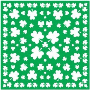 Irish Shamrock Bandanna
