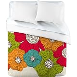 Duvet Cover Flowers (by DENY Designs)