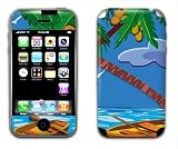 Tropical Design Decal Protective Skin Sticker for Apple iPhone