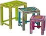 Kare 75152 Ibiza Life Beistelltisch 3-er Set