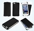 Bear Motion (TM) Premium Flip Folio Case for iPhone 5 - (Black)