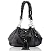 BOVARI Black Snake XL Drawstring Bag Handtasche