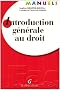 Introduction g�n�rale au droit