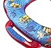 Ginsey Mickey Mouse Deluxe Potty Seat - Padded, Soft, and Durable - For Regular and Elongated Toilets - Musical Grip Handles and Themed Backsplash