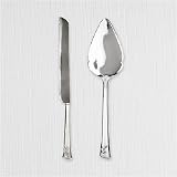 LENOX FINE SILVER OPAL INNOCENCE BRIDAL CAKE KNIFE & SERVER