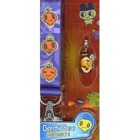 Gotchi Gear: Tama Leash - Purple Lanyard and Memetchi
