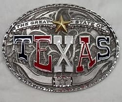 Lone Star State of Texas Buckle