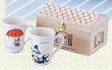 ムーミン 木箱入ペアマグセット