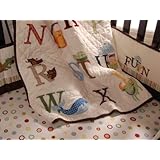Kids Line My First ABC Fitted Sheet, Multicolor